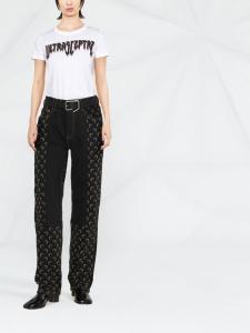 Raf Simons футболка с графичным принтом, белый