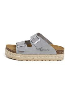 Мюли billowy, серый