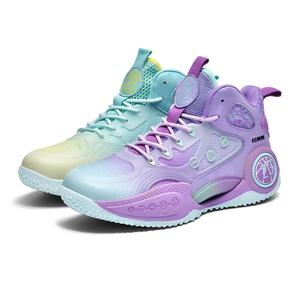 Скользостойкие, износостойкие баскетбольные кроссовки Low Top с технологией Rebound Balance для детей и подростков FCMM, Mismatched