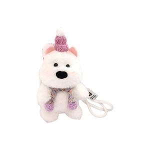 Плюшевый кулон с игривым дизайном щенка высотой 12см OUYIN