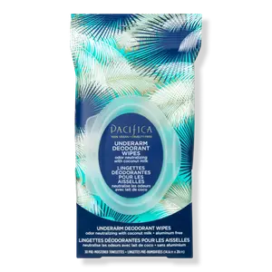 Дезодорант Underarm Deodorant Wipes with Coconut Milk & Essential Oils Pacifica