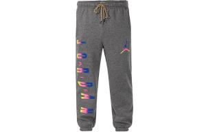 Трикотажные спортивные штаны мужские серые Jordan, серый