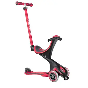 Самокат Globber Go Up Comfort, серебряный