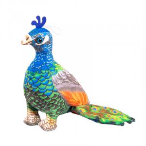 Креативная длиннохвостая павлинья кукла плюшевый кулон 28см высота Pissie