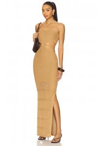 Макси-платье Parisa Tularosa, camel