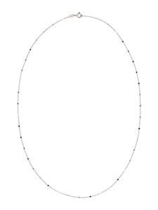 Faina Женская цепочка-колье из серебра