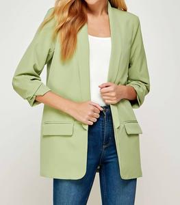 Бойфренд-блейзер в цвете фисташка Strut & Bolt, Pistachio