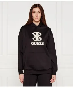 Толстовка Кармен Relaxed fit Guess Active, черный