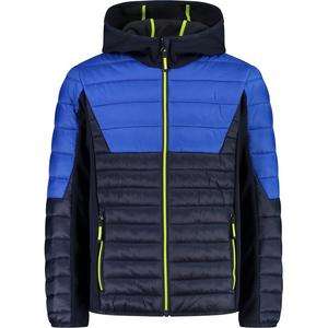 Детская гибридная куртка с фиксированным капюшоном Cmp, синий