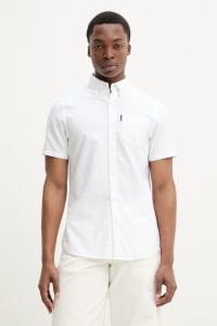 Хлопковая рубашка Superdry, белый