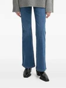 Джинсы с нашивкой-логотипом Gestuz, синий