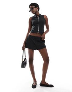 Микрошорты Cotton On Izzy в черную полоску — часть комплекта Cotton On