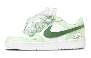 Детские кроссовки для скейтбординга Court Borough Low 2 Low Top для подростков Nike, зеленый