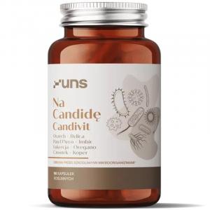 UNS, For Candida Candivit, Добавка , 90 растительных капсул