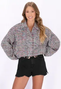 Легкая куртка Izia, Black Melange