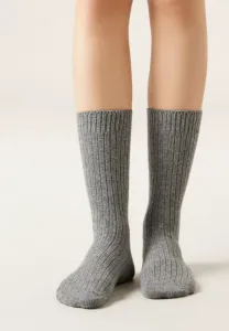 Носки в рубчик Calzedonia, Grey