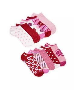 Женский комплект из 10 носков ко Дню святого Валентина MUK LUKS, красный