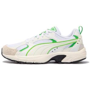 Кроссовки Puma Milenio Lifestyle Shoes Unisex Low-top Beige/green, зеленый