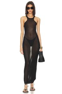 Платье-пазл maxi от Lovewave, black