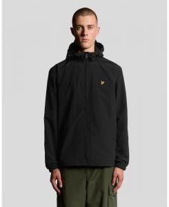 Мужская куртка с капюшоном на молнии Lyle & Scott, Jet black
