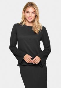 Топ с длинными рукавами ILYSSA Saint Tropez, черный