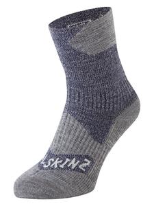 Носки SEALSKINZ Funktionssocken Bircham, цвет Grau/Dunkelblau