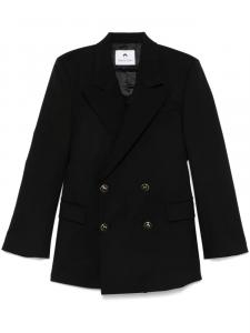 Marine Serre твиловый пиджак, черный