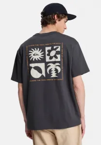 Футболка с принтом «цветок мира» от evo Quiksilver, Tarmac