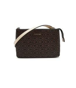 Сумка-мессенджер Calvin Klein, коричневый