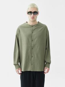 Рубашка комфортного кроя VAMOS CLO, хаки