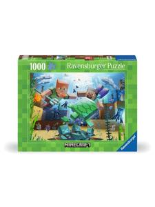 Мозаичный пазл Ravensburger Minecraft из 1000 деталей с красочным рисунком