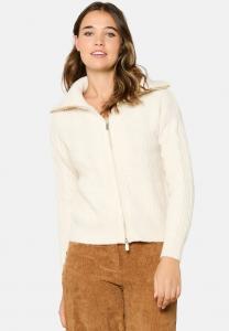 Кардиган LolaLiza WITH ZIP, Vanilla White/Beige