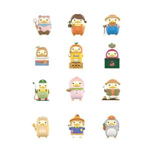 Слепая коробка Duckoo Farm Collection, одиночная мистери-бокс/полный бокс 12 шт POP MART