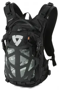 Рюкзак Arid 9L H2O, черный/камуфляжно-серый REV'IT!, черный/камуфляжный серый