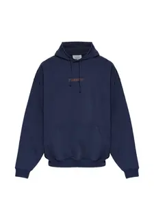 Худи с надписью Vetements, синий