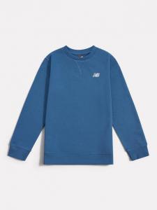 Детский свитшот с маленьким логотипом New Balance, Shoreline Blue