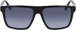 Lacoste мужские L6027s прямоугольные солнцезащитные очки, Black