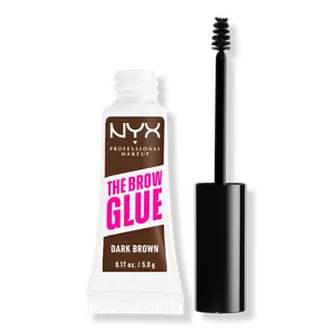 Гель для фиксации и ламинирования бровей The Brow Glue Laminating Setting Gel NYX Professional Makeup, Dark Brown (cool brown)