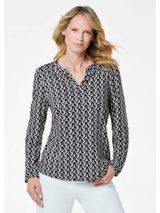 Блуза GOLDNER, цвет grau/gemustert