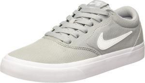 Кроссовки NIKE SB Check Solarsoft Canvas, Grey Wolf Grey White