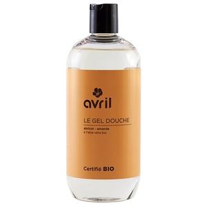 Органический абрикосовый мягкий гель для душа 500 мл Avril
