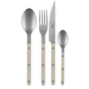 Набор столовых приборов Sabre Paris - 4-teilig, Bistrot Vintage, 1x24x1 см цвет mastic  hellbeige