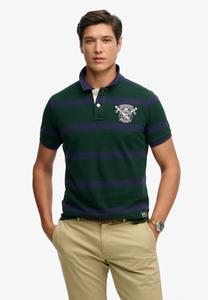 Superdry & Co Поло в темно-зеленом цвете