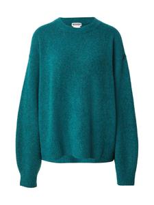 Свитер WEEKDAY Funda, темно-зеленый