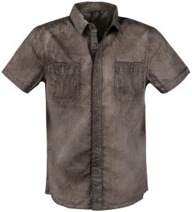 Рубашка с короткими рукавами Brandit Roadstar, коричневый