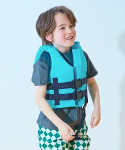 Детские надувные жилеты, товары для бассейна, плавания, пляжа, купания.