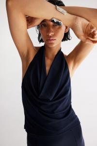 Холтер топ H&M, синий