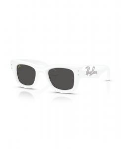 Солнцезащитные очки-пуховики Wayfarer унисекс с кристаллами, RB4940B Ray-Ban, White and Strass