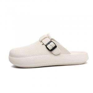 Детские шлепанцы для подростков с нескользящей амортизацией, износостойкими и отскокными подошвами Marcolor, белый