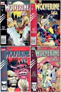 The Wolverine Saga Nos 1, 2, 3 & 4 (Marvel)